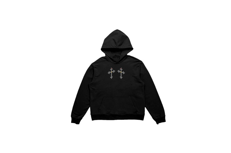 Black CrossBound Visionary Hoodie