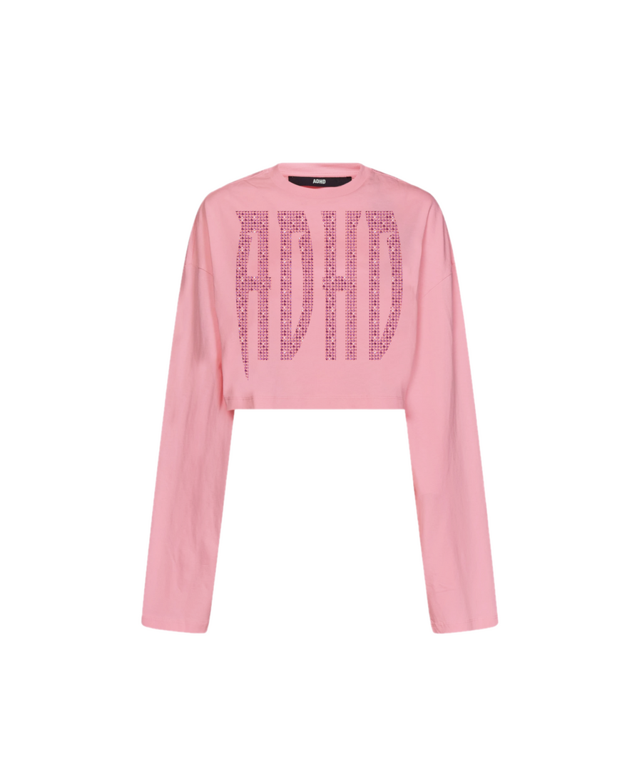 kaleidoPINK Cropped Longsleeve