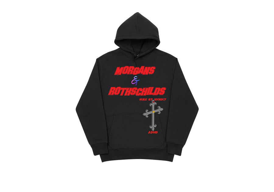 Black M&R Hoodie - worldwideADHD