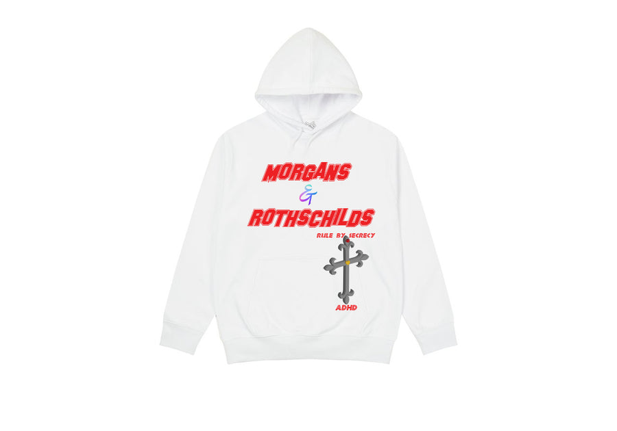 White M&R Hoodie - worldwideADHD